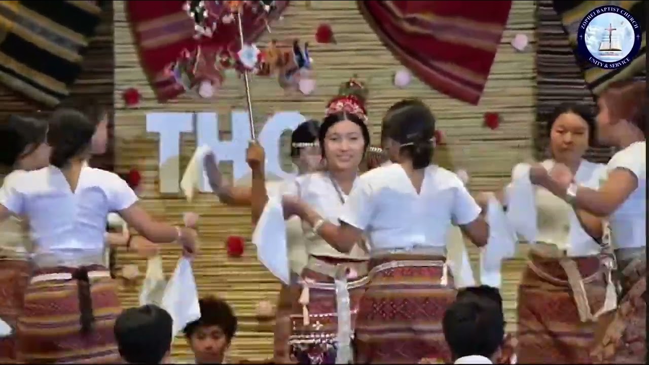 Bamboo dance || Chin Culture Dance