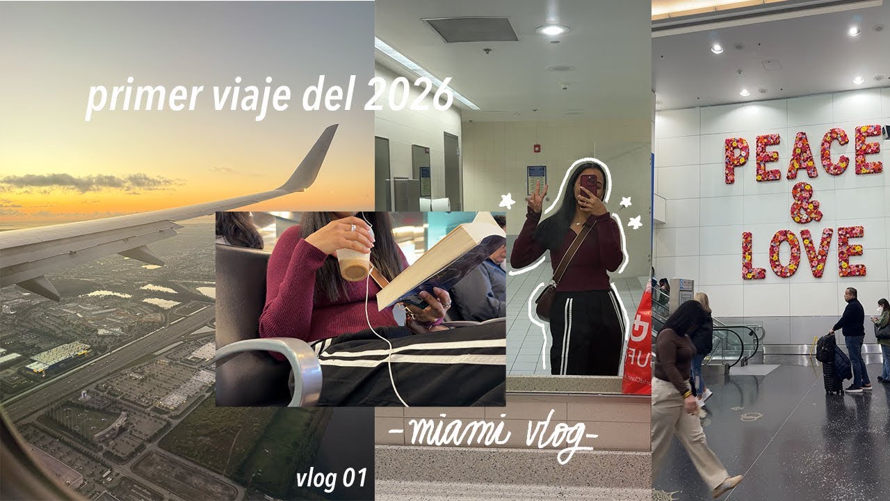 13 horas cansada y SOLA en el aeropuerto de Miami😭 