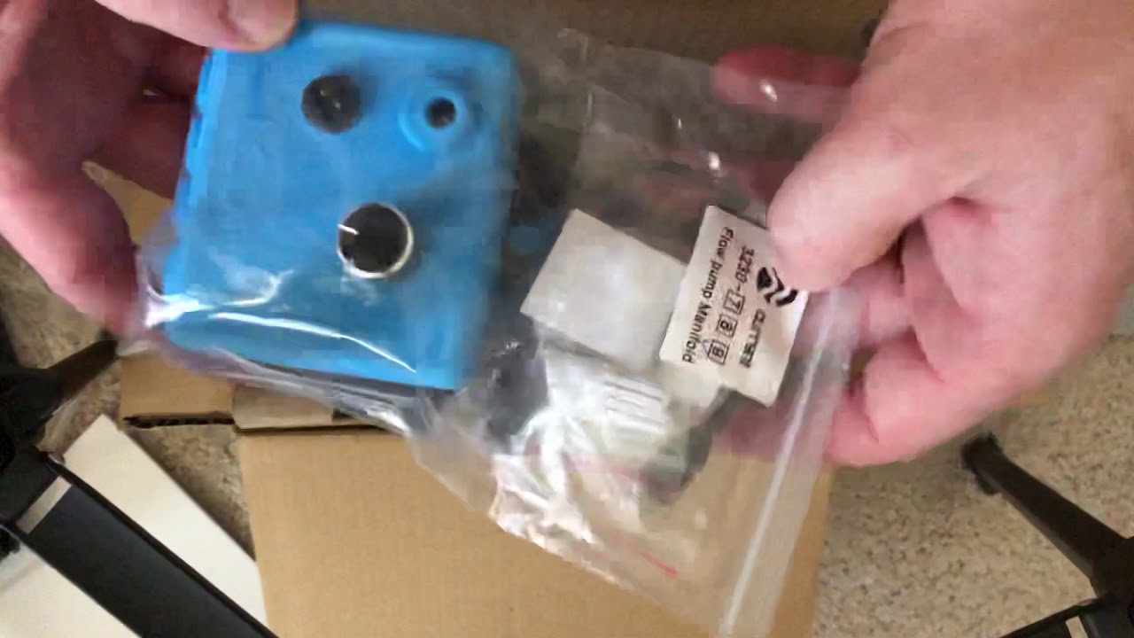 EFlux current USA 6011 pump unboxing.