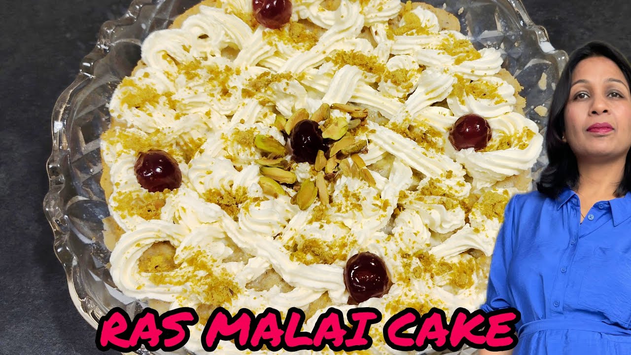 RAS MALAI CAKE -WOW! Mouth Watering and easy to make at home 😋