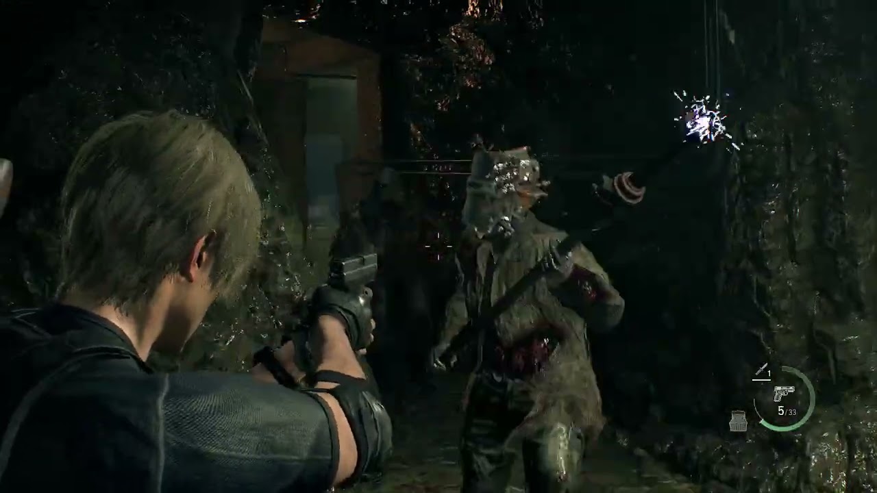 Jogando Resident evil 4 no controle #22