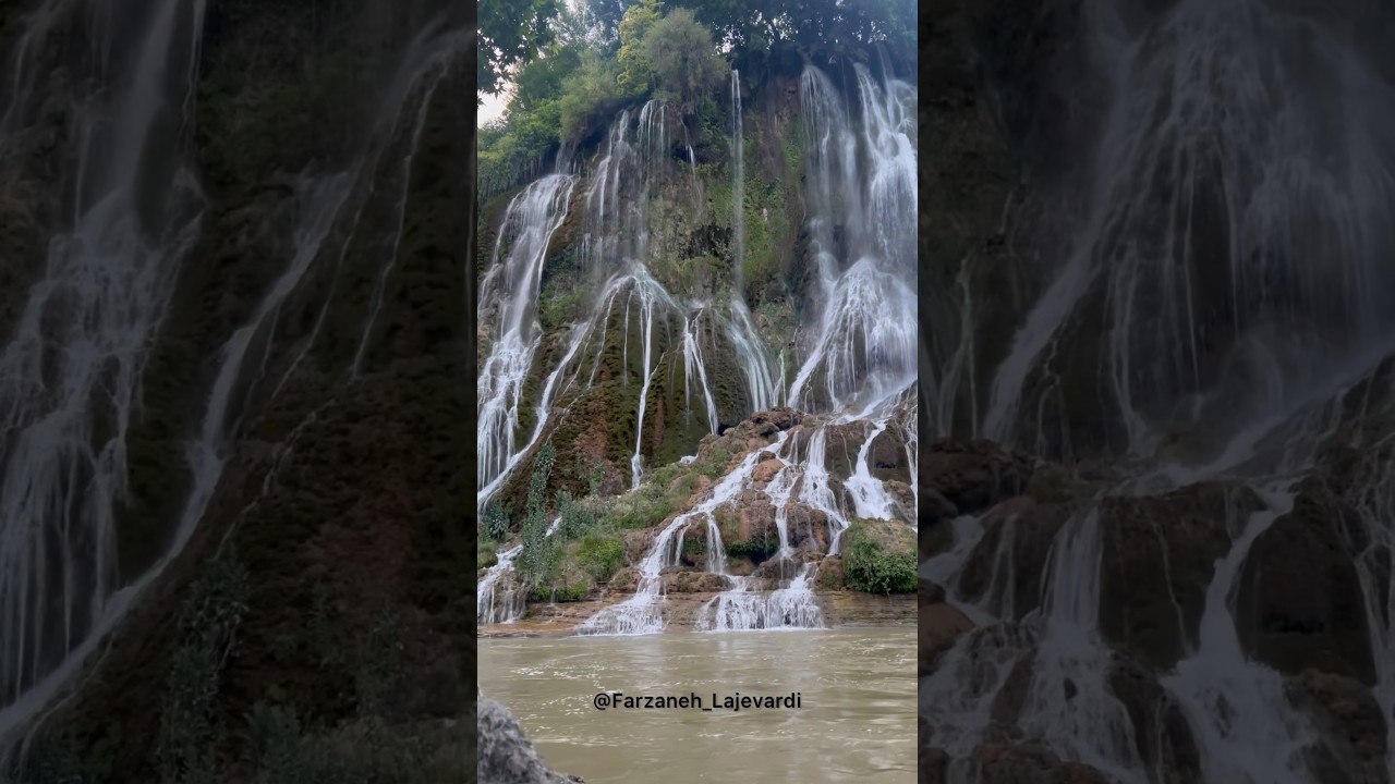 آبشار بيشه از گنجينه هاي طبيعت لرستان- Bisheh Waterfall in Khoramabad,Lorestan