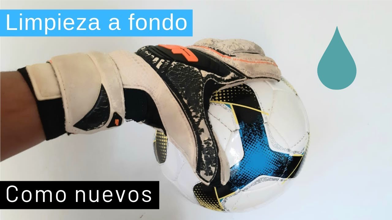 Como limpiar tus guantes de portero / recupera el agarre (tutorial)