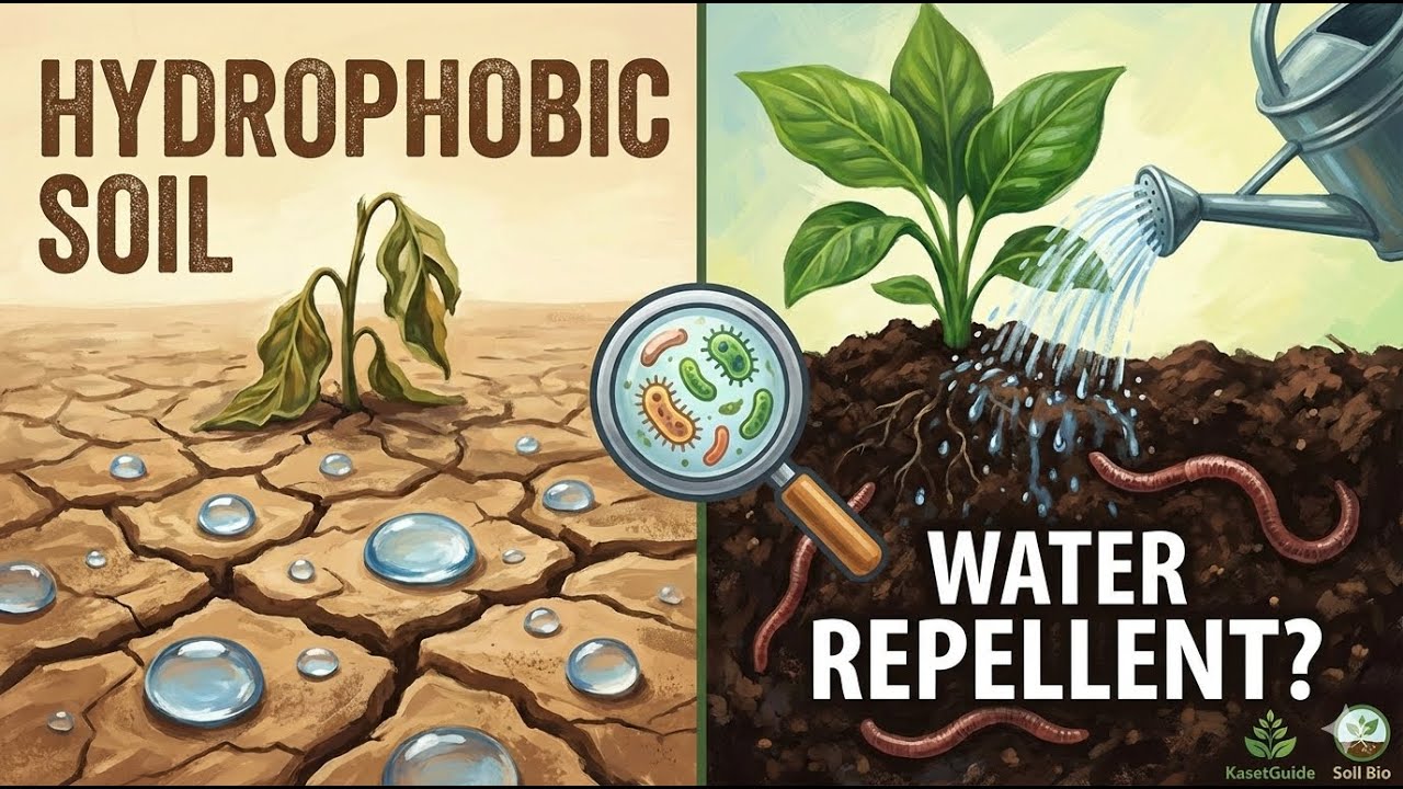 Water Beading Up? 💦 Why Your Soil Won't Drink (and How to Fix It FAST)