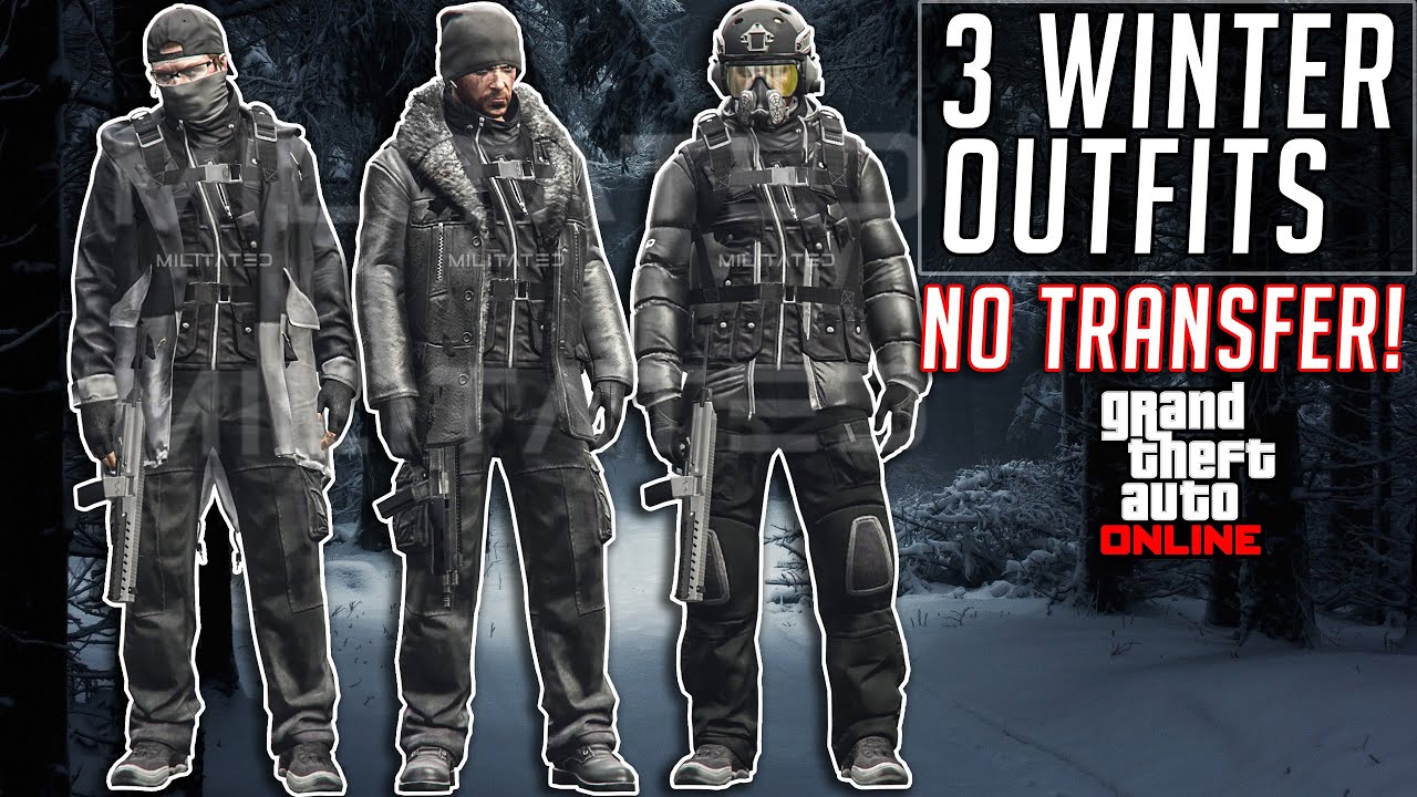 GTA 5 Online Winter Outfits NO TRANSFER