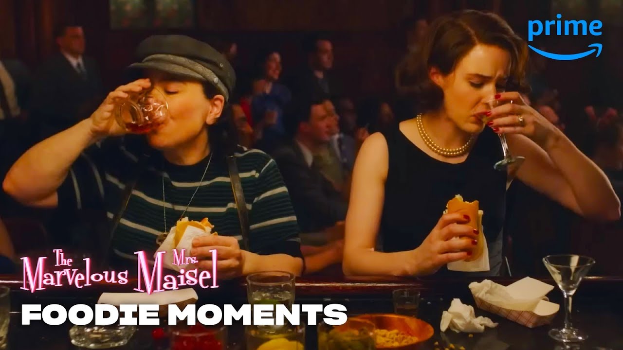 Best Food Moments - Part 2 | The Marvelous Mrs. Maisel | Prime Video