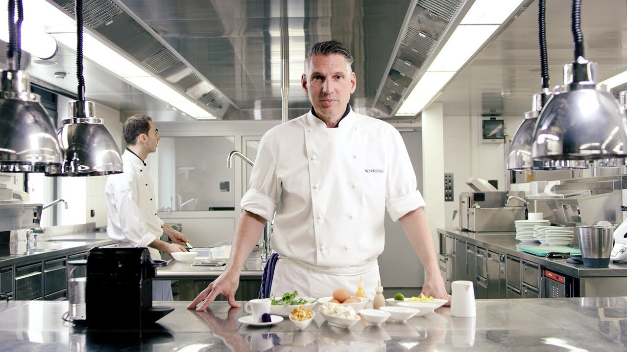 Chef Fine Dining Heiko Nieder’s Recipe: Chanterelles, Brie de Meaux & Nespresso Arpeggio Coffee | CH