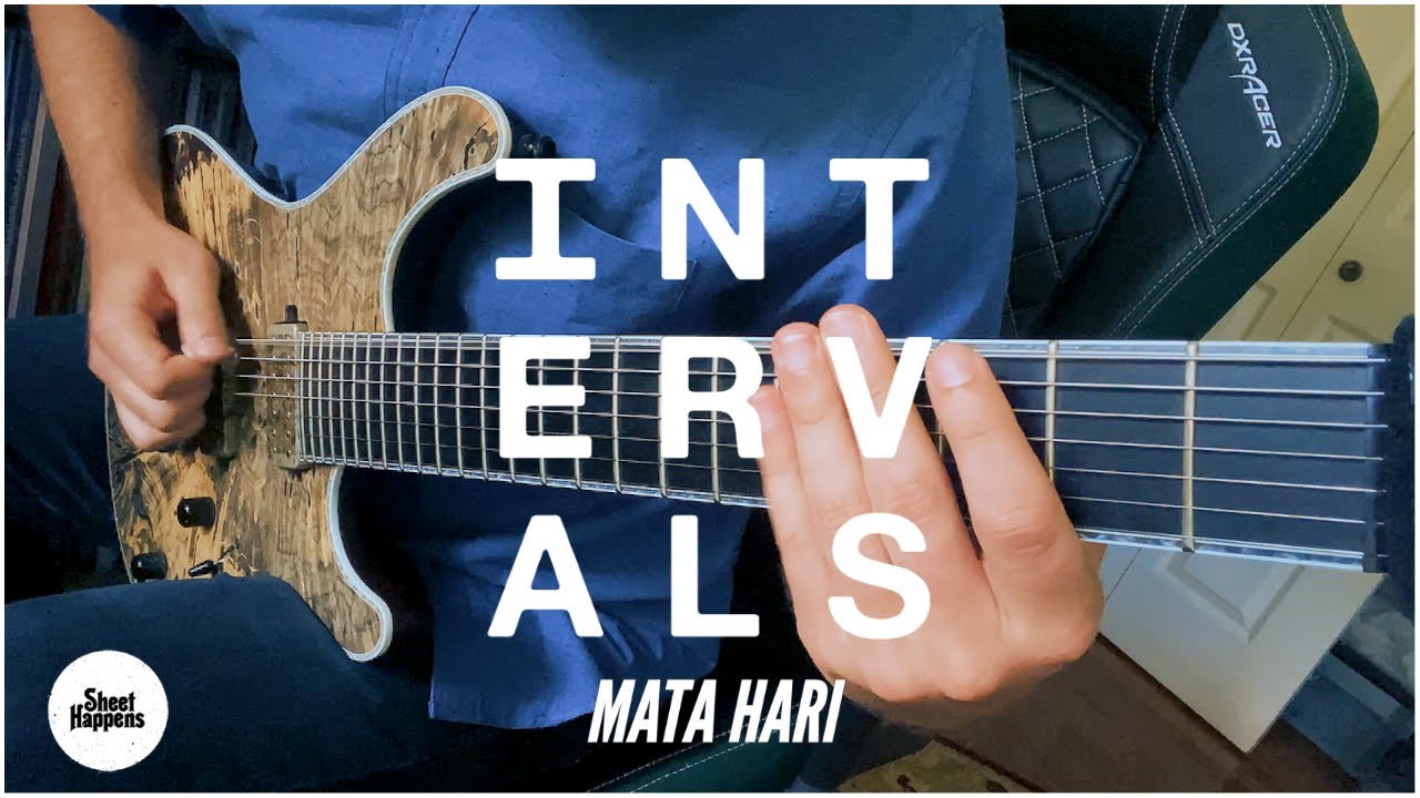 MATA HARI - Intervals (Guitar Cover) - Mayones Regius 7