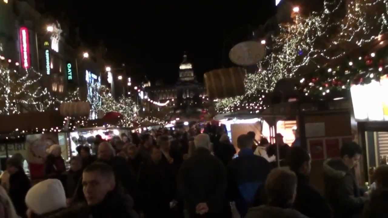 Vánoční trhy na Václavském náměstí 2011