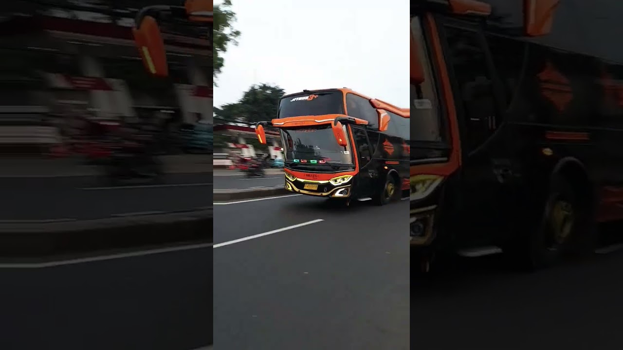 bus telolet ajojing dipagi hari #shortvideo #barabab5