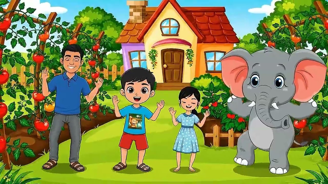 Tamatar bade majedar kids rhyme आहा टमाटर बड़े मजेदार किड्स रही kids rhyme nursery song mummy rhymes