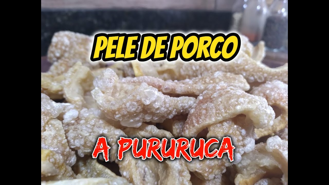 COMO É FÁCIL FAZER Pele de Porco À Pururuca