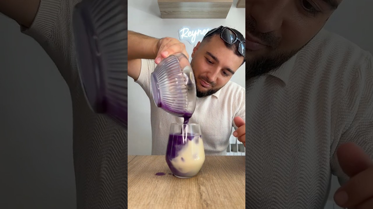 Je teste le Ube Latte de chez Ube Nolia, Il faut qu'on en parle....  #crashtest  #ubelatte  #matcha
