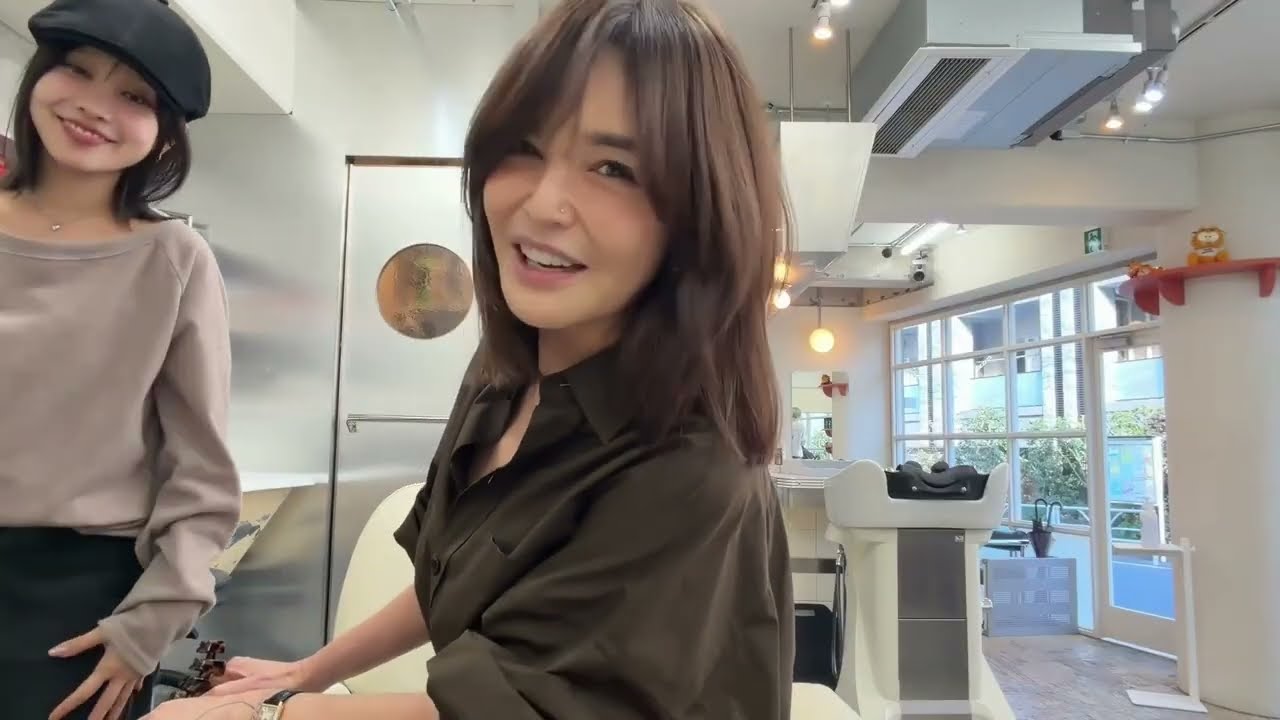 髪　服変えたら女っぽさ＋30%💇‍♀️小顔＆首長見えヘア✌︎