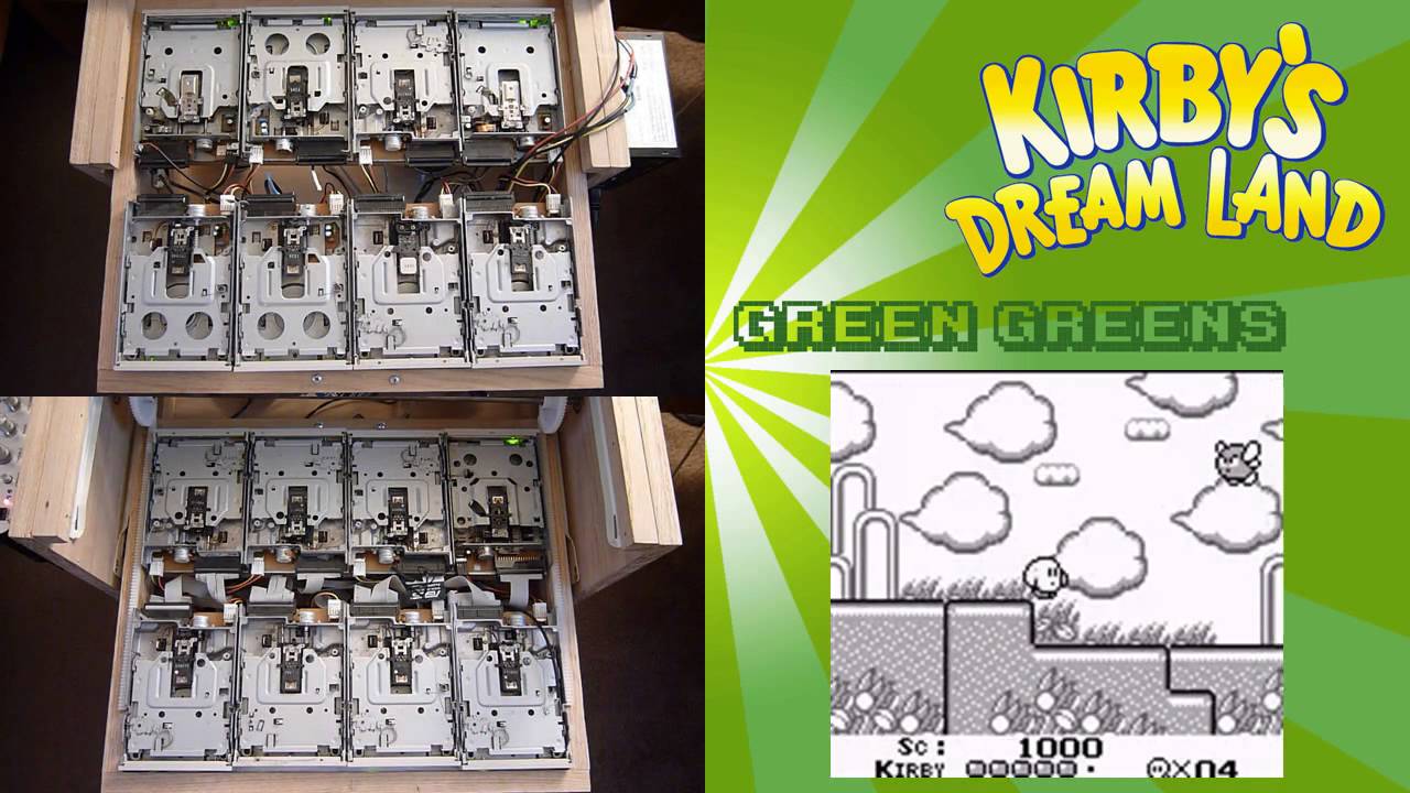 FDM || Kirby's Dream Land - Green Greens