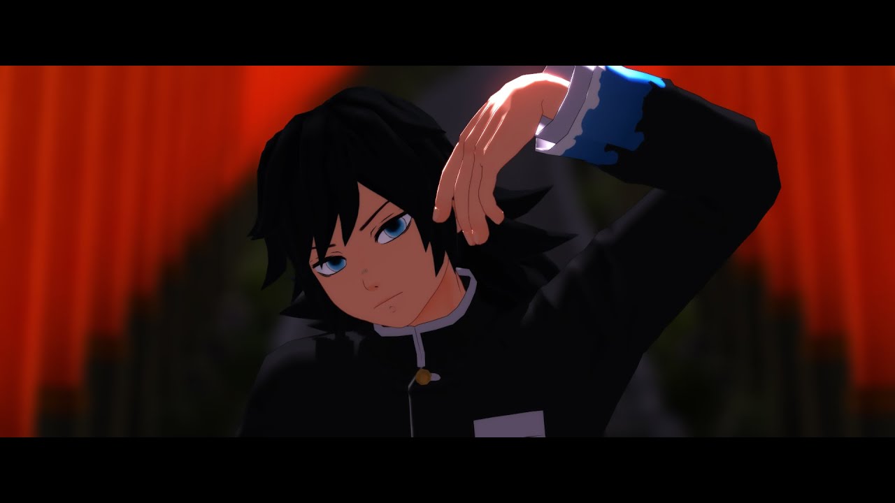 【鬼滅のMMD】　曼珠沙華　【冨岡義勇】