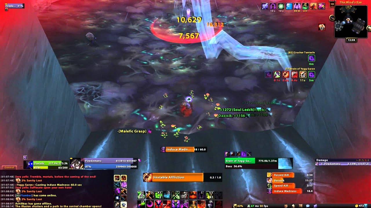 Warlock solo Glory of the Ulduar Raider(10) - part 4