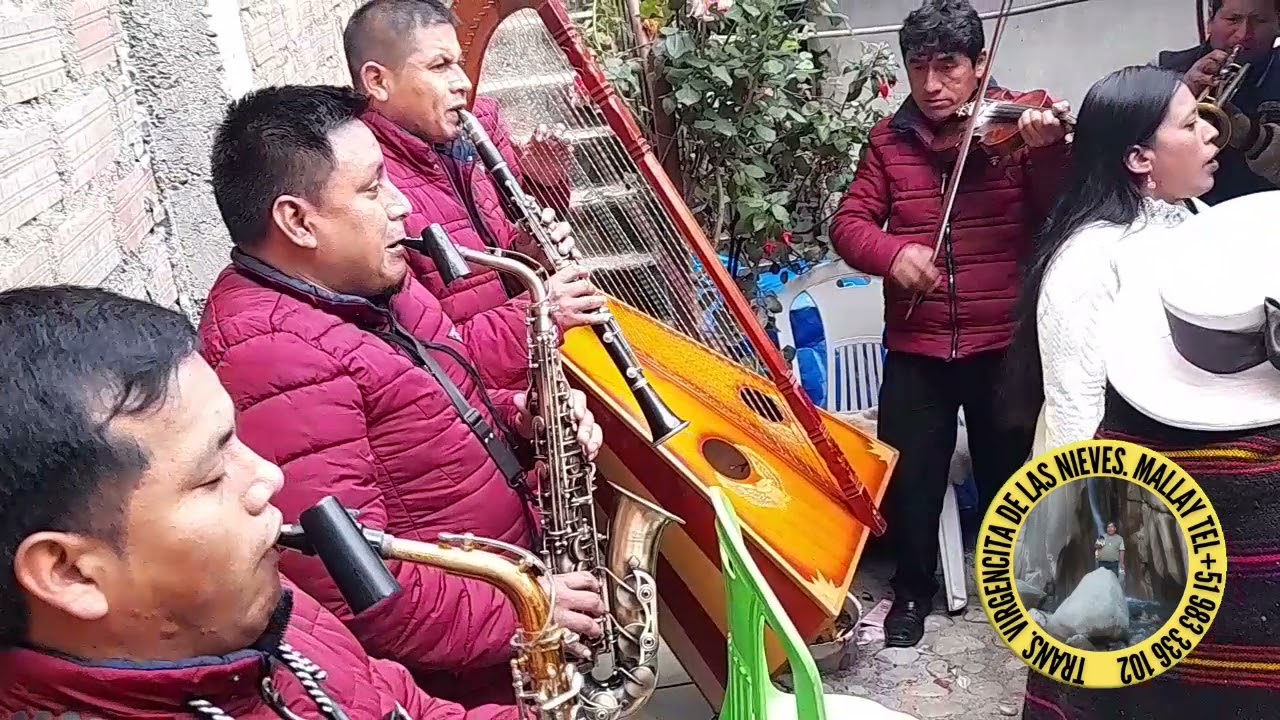 Trans. Virgencita de las Nieves en Mallay orquesta Sentimiento Andino de Andajes