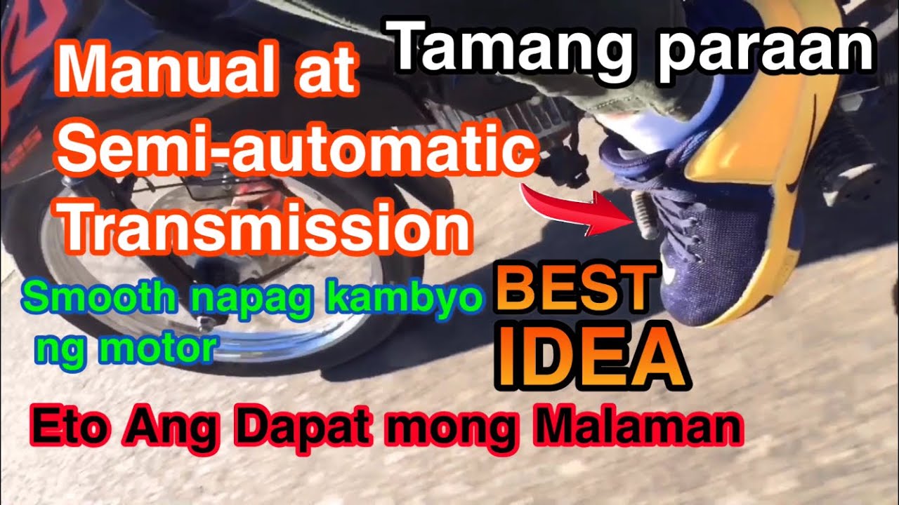 SMOOTH NA PAG KAMBYO SA MOTOR ALAMIN.