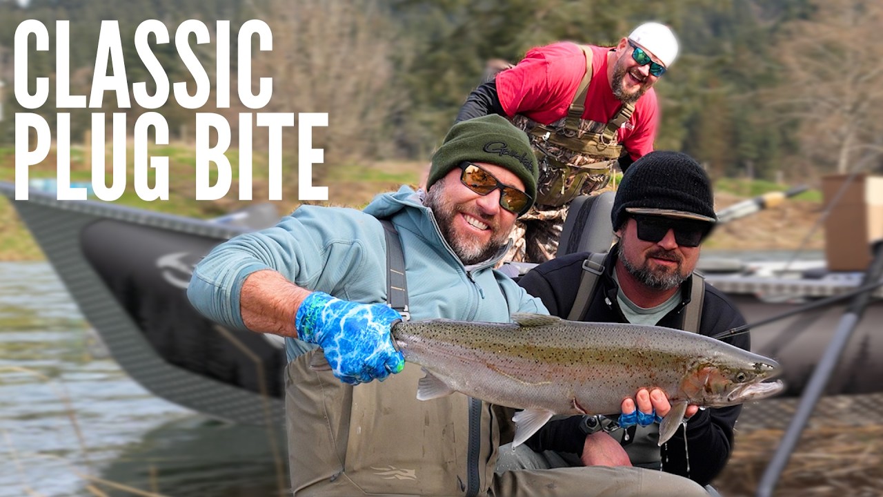 Oregon Coast Steelhead | Plug Bite + Bobber Doggin Success