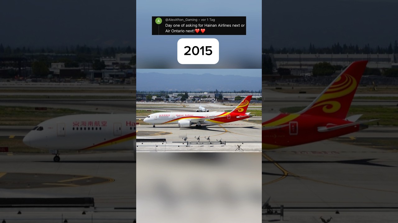 Hainan Airlines Over the Years #hainanairlines #overtheyears #planelover #avgeeks #aviation