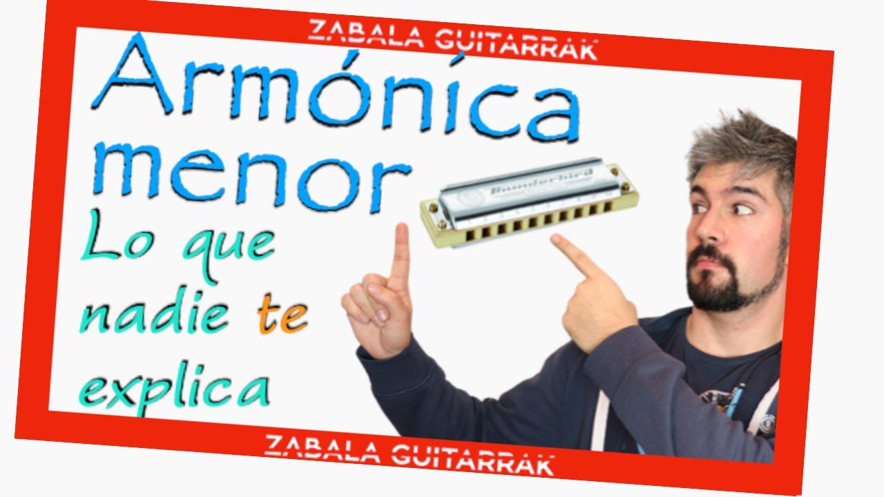 🎸Descubre Cómo se utiliza la escala MENOR ARMÓNICA
