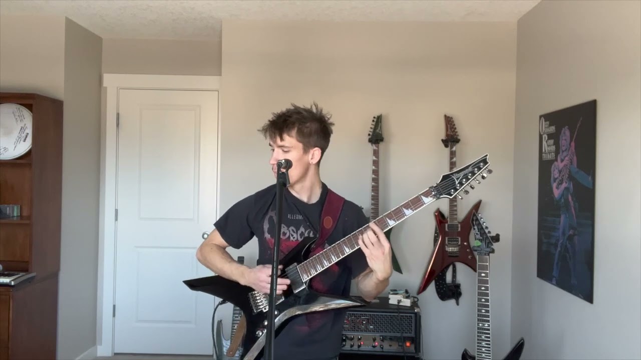 Necrophagist - Extreme Unction Vocal and Guitar Cover