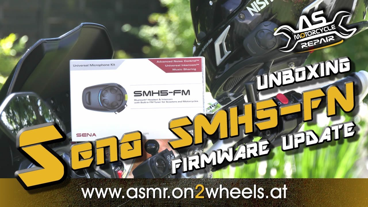 ➤ SENA SMH5-FM UNBOXING - FIRMWARE UPDATE - EINSTELLUNGEN