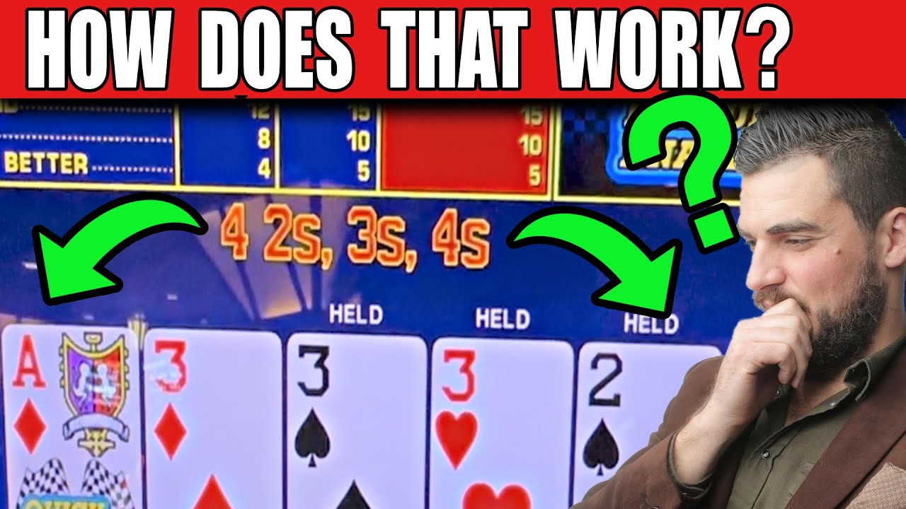 HUH? How Does That Work? - QUICK QUADS VIDEO POKER - Bonus Poker Video Poker