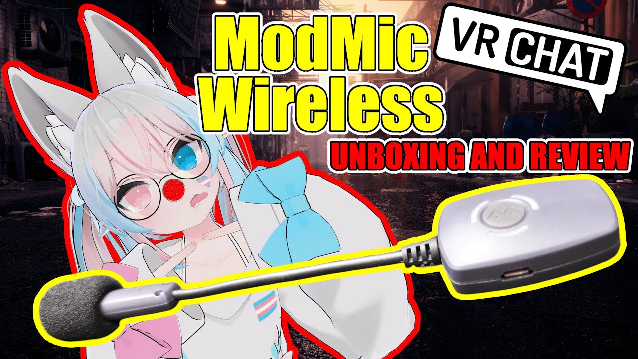 ModMic Wireless - microphone for VR gamers - Unboxing and Review - *10% DISCOUNT* - VRChat