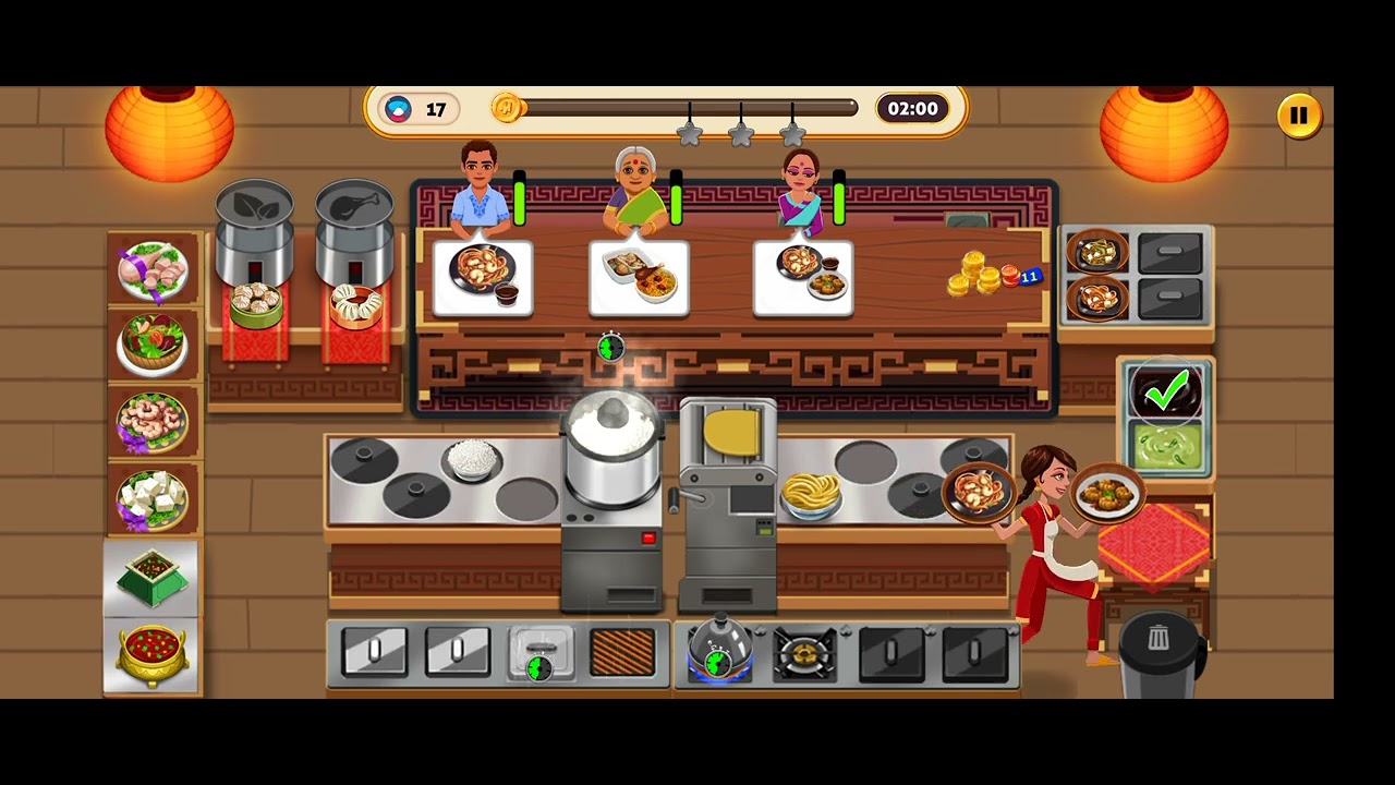 Masala express level 48 Indochinese Delight Indian Restaurant Cooking Game