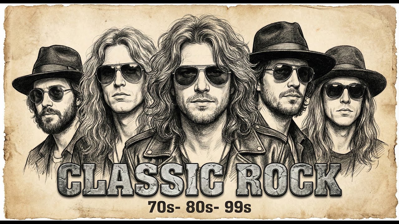 70s 80s 90s Classic Rock 🎵 Best Classic Rock Songs Of All Time 🎸 Top Beautiful Rock Songs