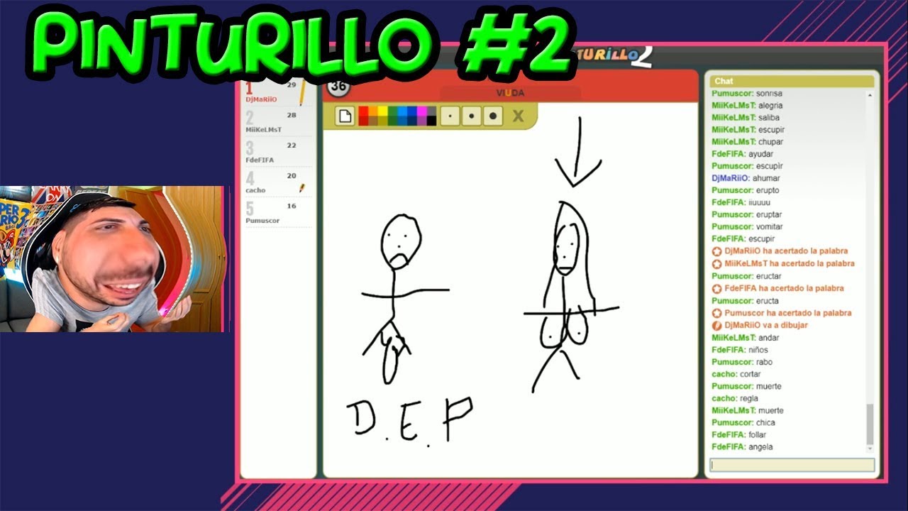 DjMaRiiO JUEGA PINTURILLO #2 😂