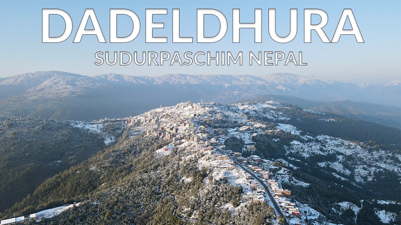 Winter Drone Flight DADELDHURA (Sudurpaschim, Nepal)