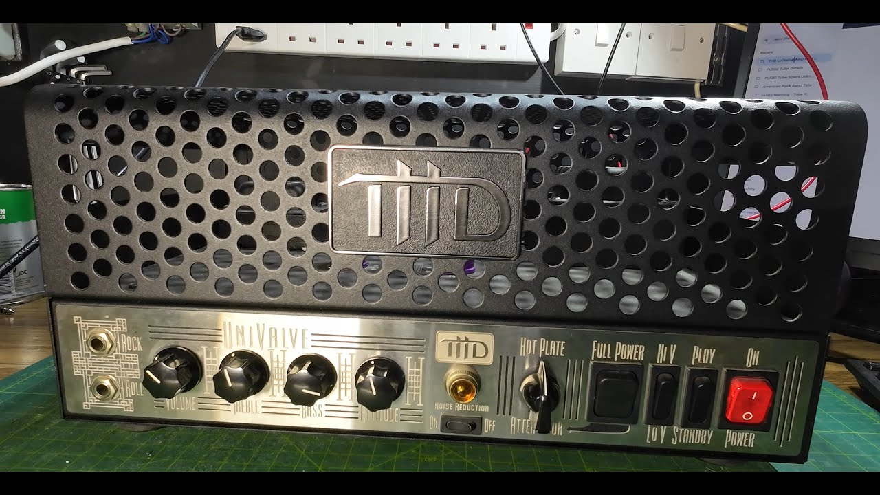 THD UniValve Single Ended Guitar Amplifier Can it Really use all Those Octal Tubes?