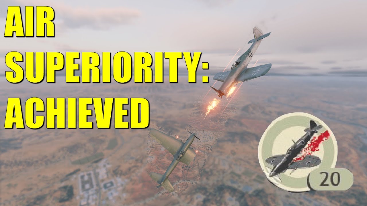 ПРЕВОСХОДСТВО В ВОЗДУХЕ: ДОСТИГНУТО | Геймплей Enlisted Airplane