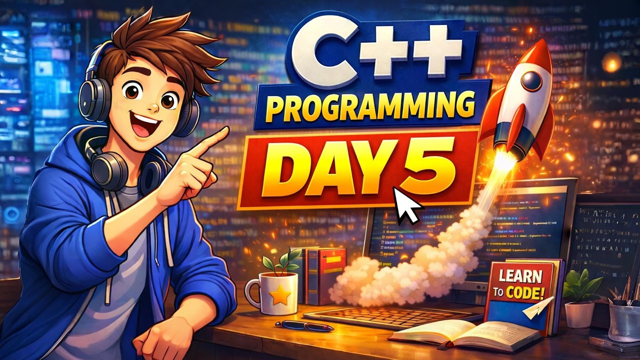 C++ Tutorial Day 5 | Arrays in C++ Explained | C++ Full Course for Beginners