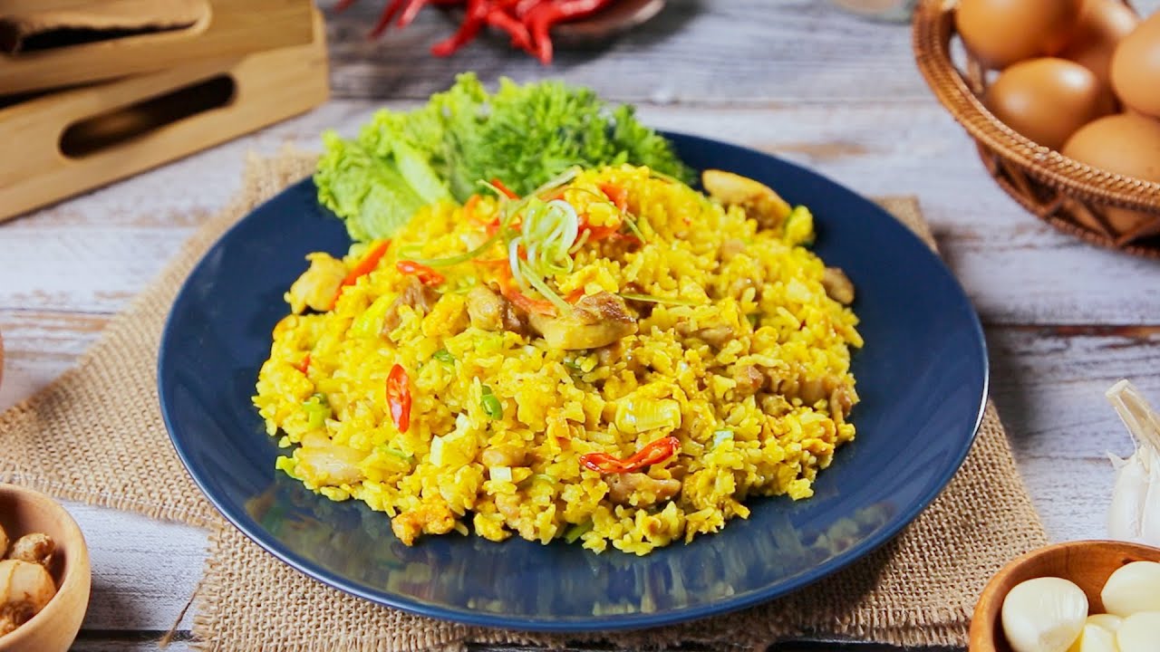 Masakan Yang Bikin Kamu Happy  | Nasi Goreng Kunyit