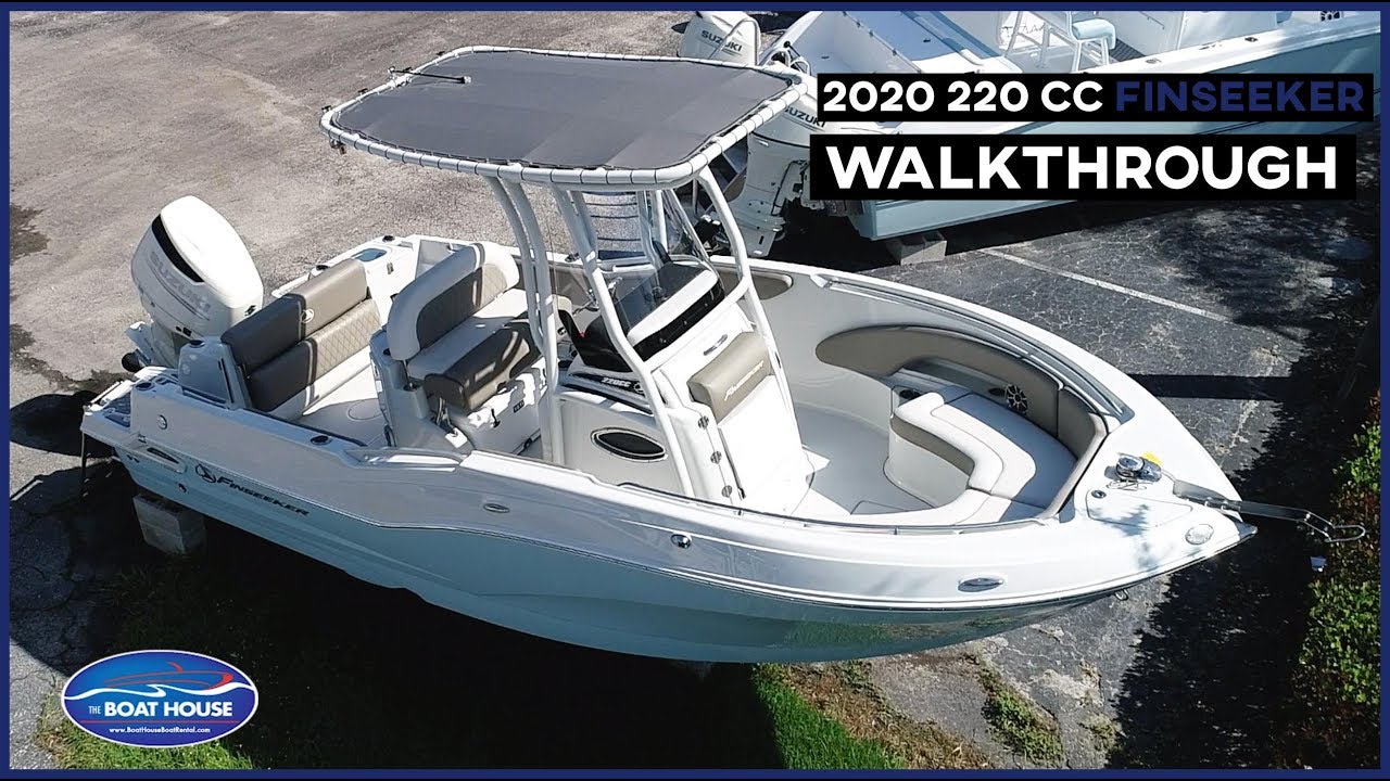 Crownline Boats: 2020 220 Finseeker Center Console Walkthrough