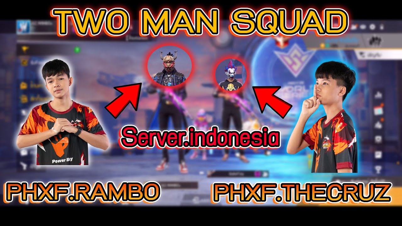 FreeFire🔥 RAMBO & THECRUZ 🔥2-4💥 Server.indonesia💥