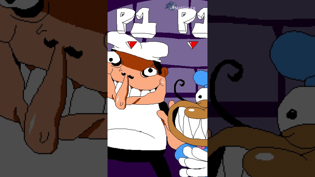 Playable Fake Peppino, but UPDATED ONCE AGAIN! :D v.5 [Pizza Tower mods Shorts] #pizzatowershorts