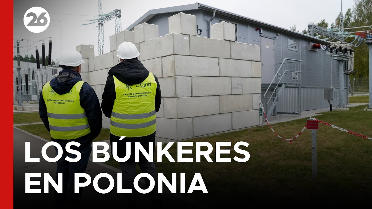 🇵🇱 EN VIVO - POLONIA | Recorremos los búnkers que se usan en las guerras