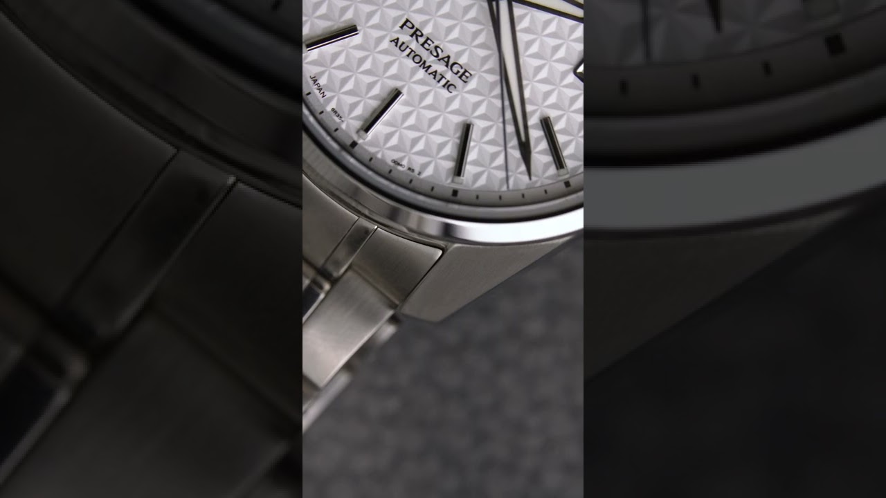 Japanese Art - Seiko Presage Sharp Edged SPB167J1, SPB165J1, SPB169J1, SPB170J1