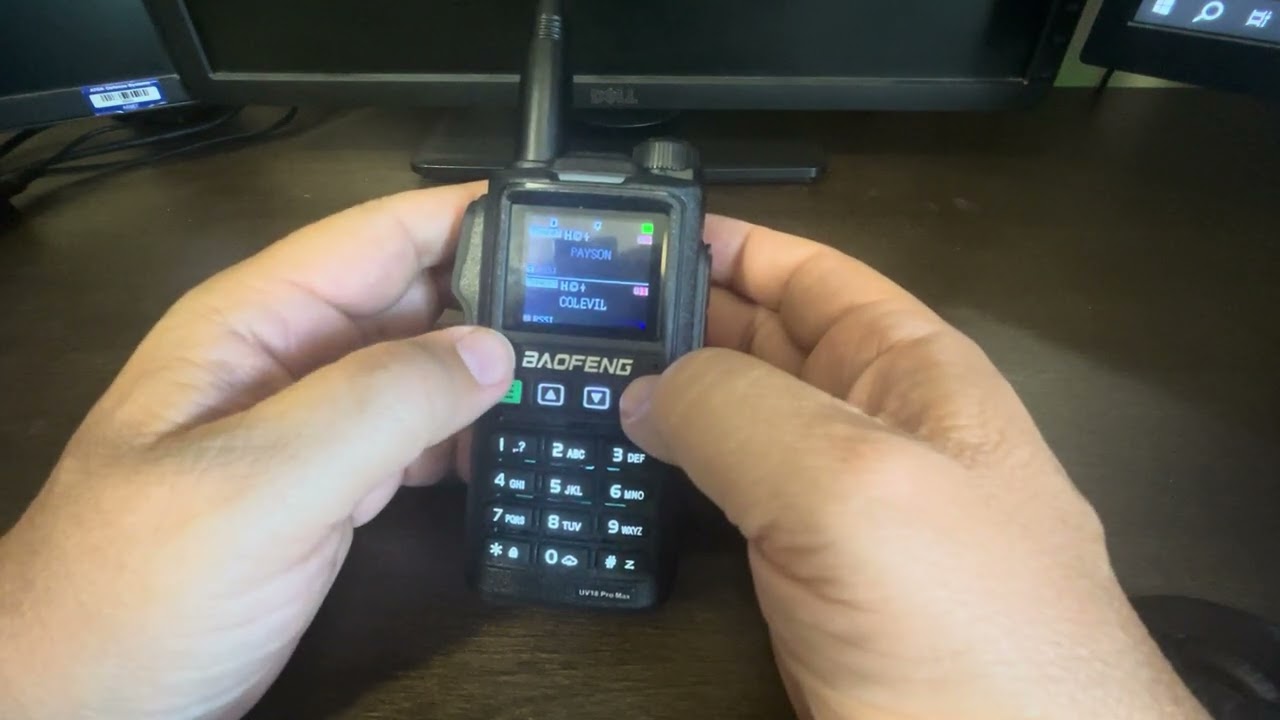 How to use the Baofeng UV-18 Pro Max Radio