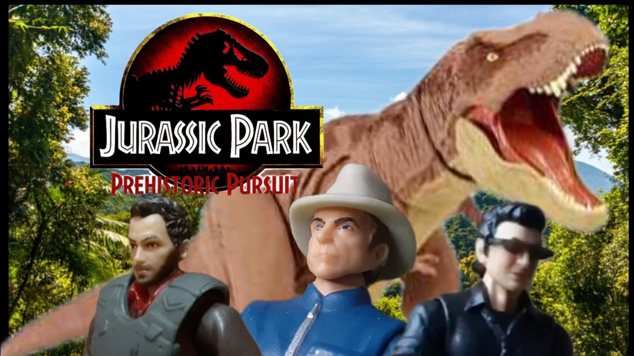Jurassic Park: Prehistoric Pursuit (stop motion) Parte 1
