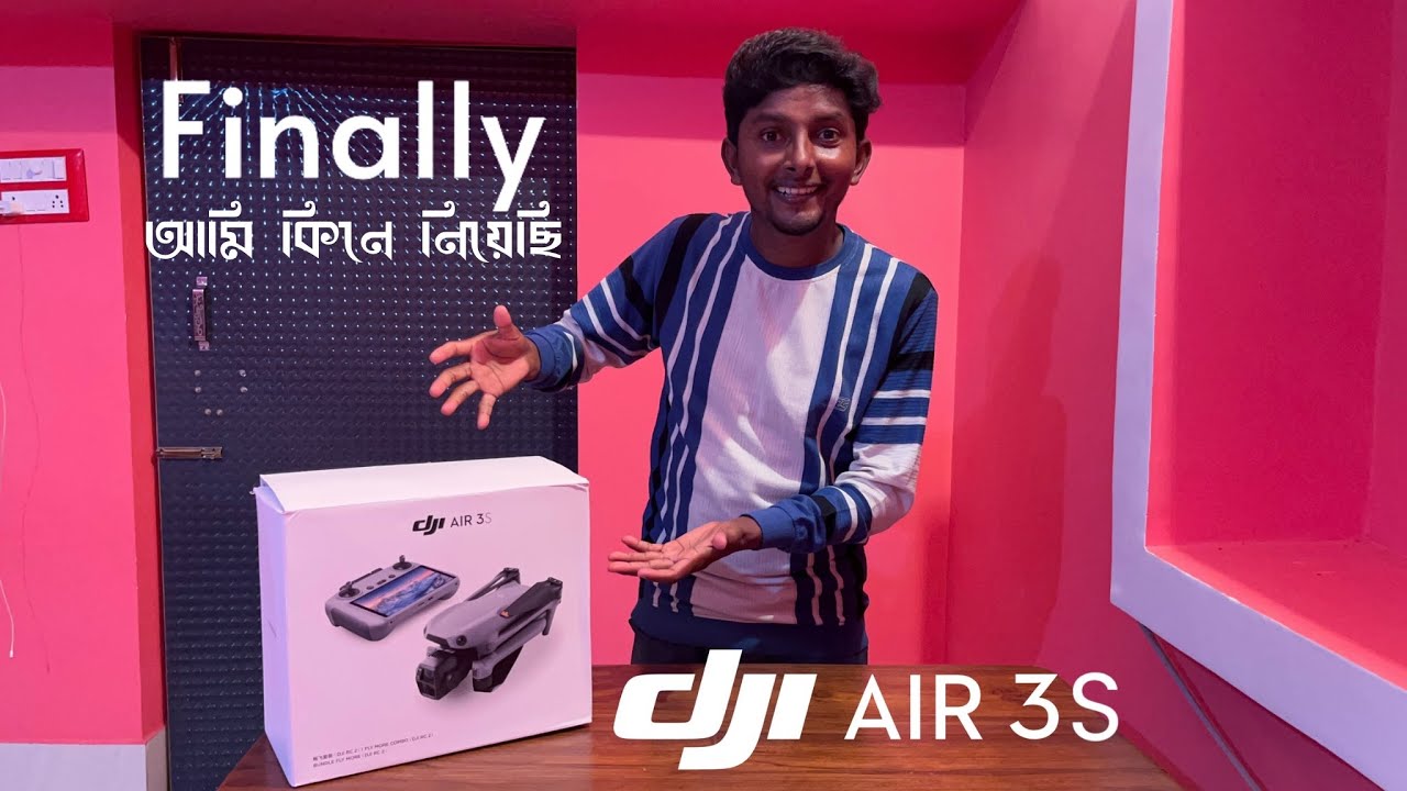 Finally , My New DJI Air 3S Drone | Metro Gali , Kolkata , in Durga Puja Time 