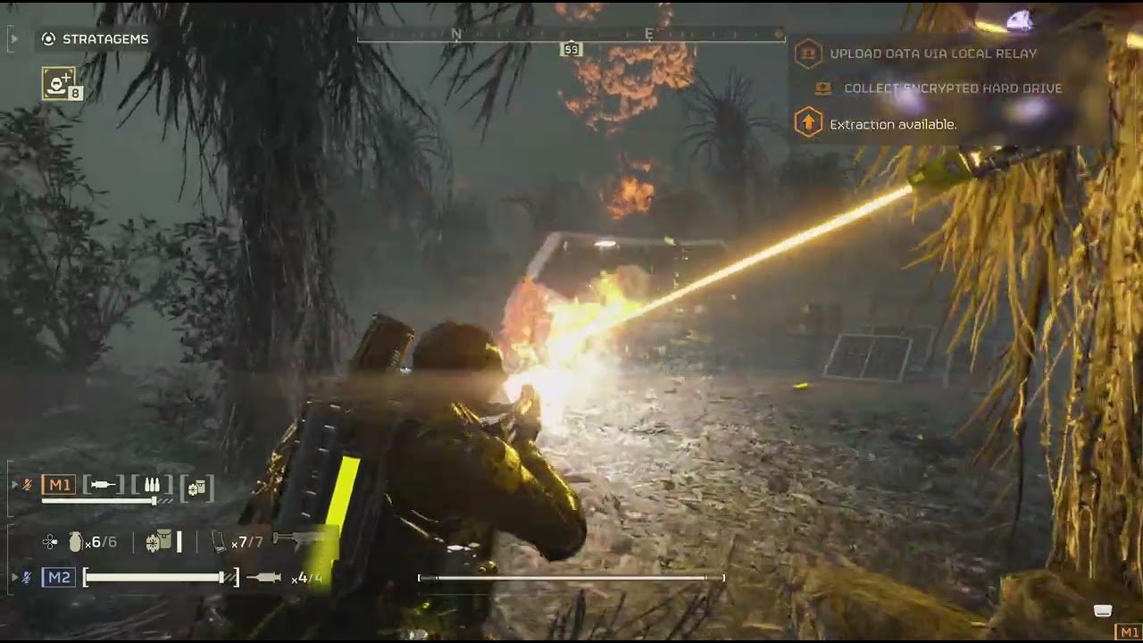 HELLDIVERS 2 - A little bit of friendly fire - StupidSmashFriends