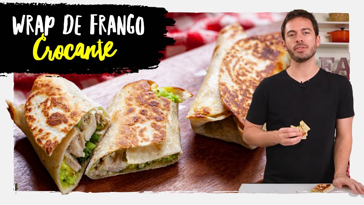 WRAP DE FRANGO CROCANTE :: UNDERCHEF