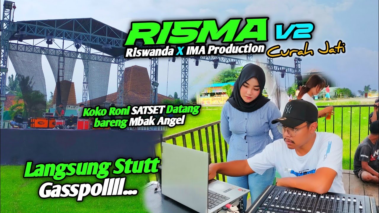 IMA Production di stut Koko Roni satset datang bareng Mbak Angel langsung Cek DJ Baru