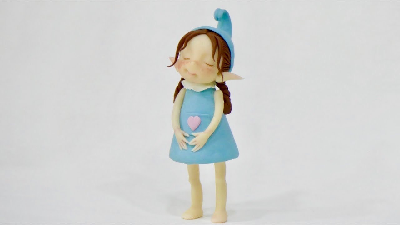 How to make a pixie fairy. Como modelar una hadita.
